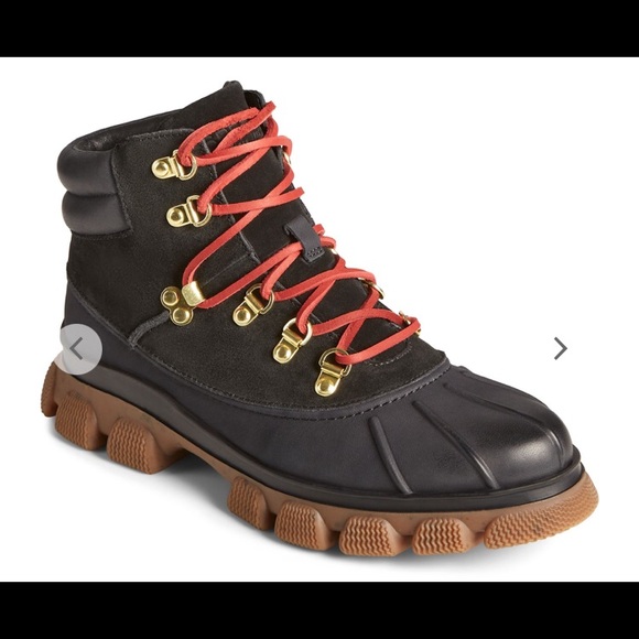 Sperry Summit Boots, Black - Picture 1 of 4